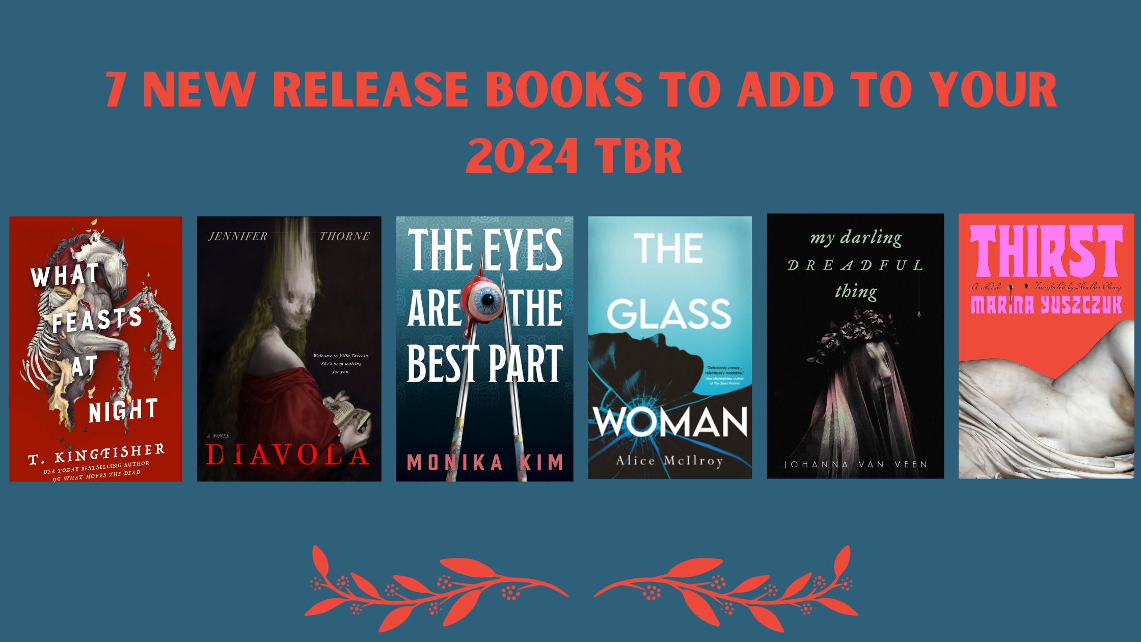 7 New Release Books to Add to Your 2024 TBR
